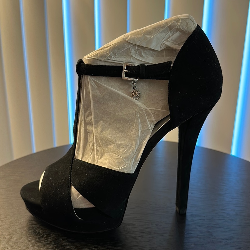 Michael Kors Francoise Suede Heels